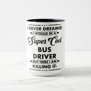 Caneca Ocupação/Profissão Engraçada Super Legal Motorista