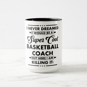 Caneca Ocupação/Profissão Engraçada Super Treinador de Ba