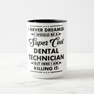Caneca Ocupação/Profissão Engraçada Técnico Super Legal