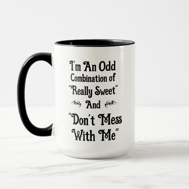 Caneca Odd Combinação de Café Mug (Esquerda)