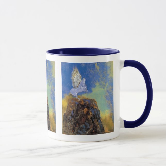 Caneca Odilon Redon Pegasus - Mitologia Grega Simbolismo (Direita)