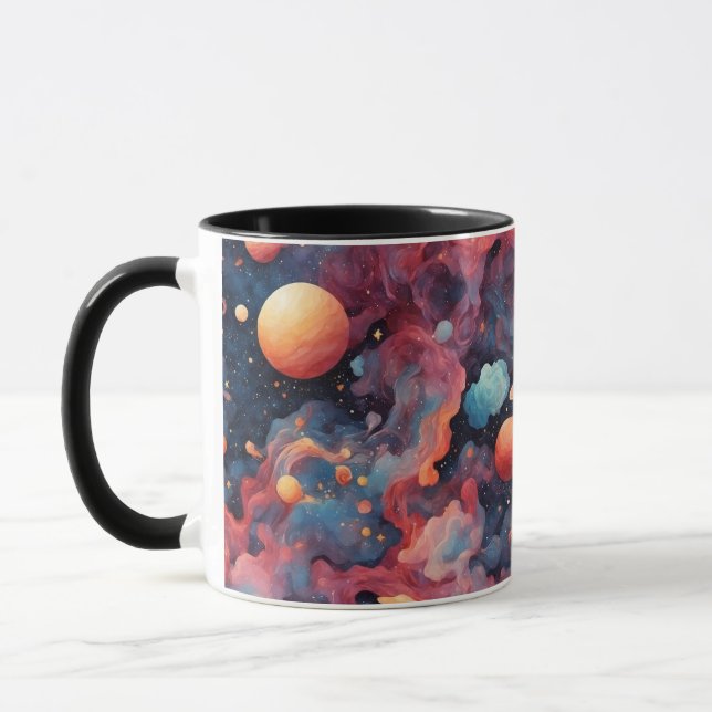 Caneca Odisseia Cósmica: Galáxia da Nebulosa Eetérea (Esquerda)
