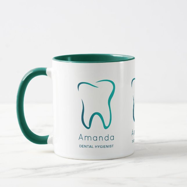 Caneca Odontologia dentária Profissão Médica (Esquerda)