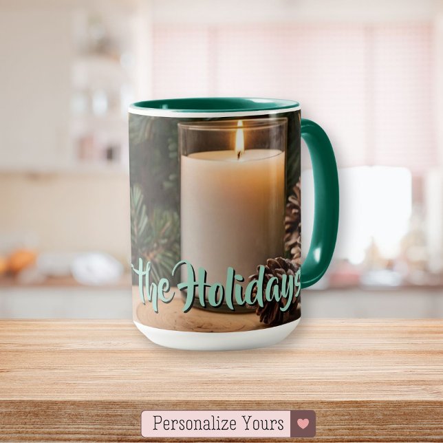 Caneca odor personalizado dos feriados (Personalized Scent of the Holidays Mug)