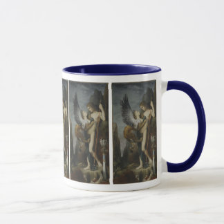 Caneca Oedipus e a esfinge