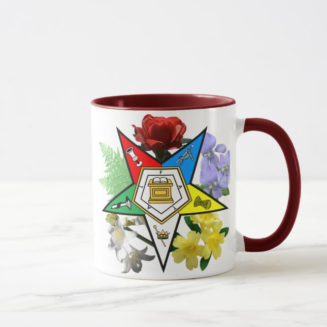 Caneca OES floral Emblem Mug (Direita)