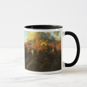 Caneca Oeste Americano Antigo, Trilha Overland por Johnso