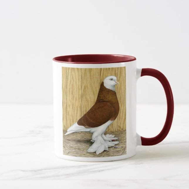 Caneca Oeste da Inglaterra Tumbler Red Baldhead (Direita)