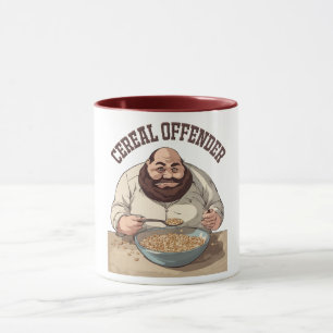 Caneca Ofender Cerealífero Xarope De Café
