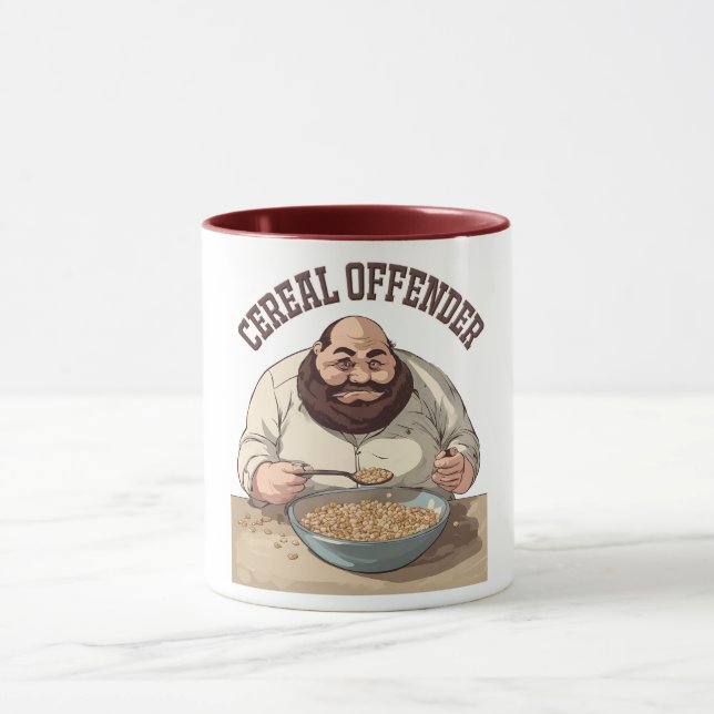 Caneca Ofender Cerealífero Xarope De Café (Centro)