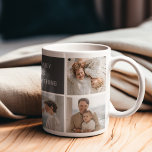 Caneca Oferta da Melhor Família de Fotos e Cinzas do Mode<br><div class="desc">Oferta da Melhor Família de Fotos e Cinzas do Moden 3Collage</div>