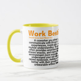 Caneca Oferta de Cota de Bestimento de Trabalho | Colega 