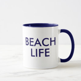 Caneca Oferta de Salvador de Vida na Praia