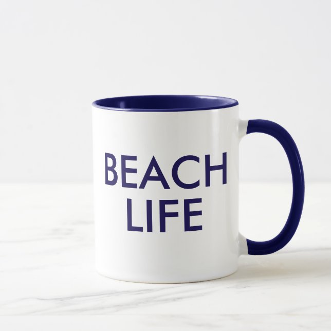 Caneca Oferta de Salvador de Vida na Praia (Direita)