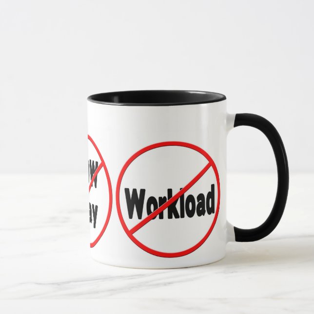 CANECA OFFICE HUMOR MUG - ANTI/REUNIÕES/BAIXA REMUNERAÇÃO (Direita)