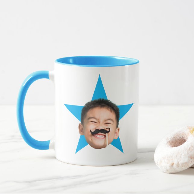 Caneca Office Star Mug, Office TV Show Mug, Cara (Com Donut)