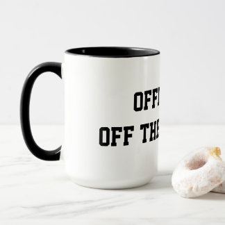 Caneca "Officially Off The Record" Court Reporter Coffee