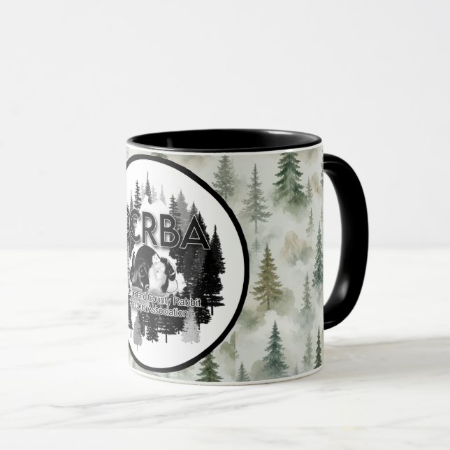 Caneca Oficial com Logotipo da CCRBA (Frente Esquerda)