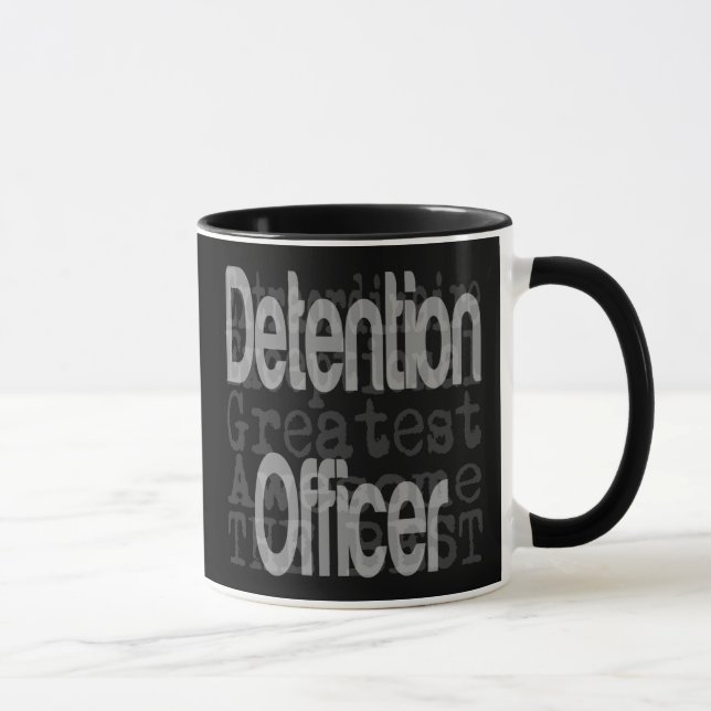 Caneca Oficial de Detenção Extraordinário (Direita)