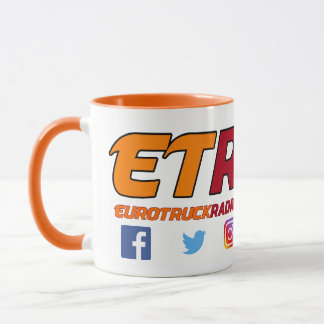 Caneca oficial de EuroTruckRadio