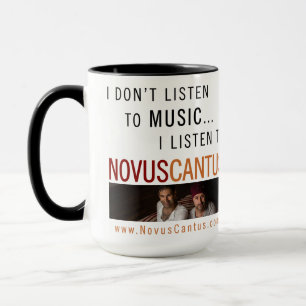 Caneca oficial de Novus Cantus (grandes 15oz!)