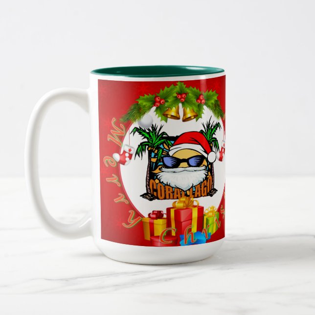 Caneca oficial do Natal de CoralLago (Esquerda)