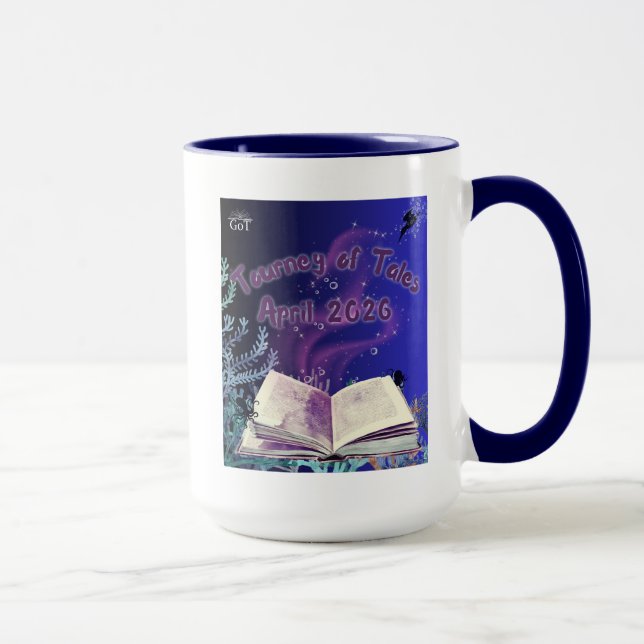 Caneca Oficial do Torneio de Contos de Abril de 20 (Direita)