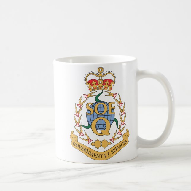 Caneca oficial original da lavanderia (Direita)