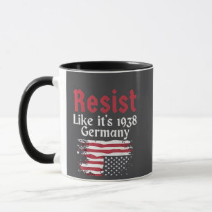 Caneca Oficial resiste como se fosse 1938 Alemanha resist