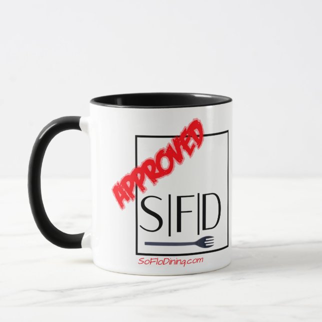 Caneca Oficial SoFloDining (Esquerda)