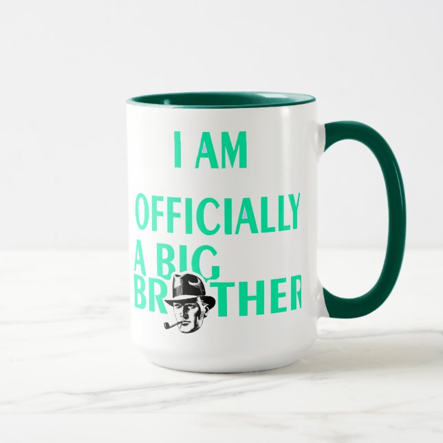Caneca Oficialmente big brother (Direita)