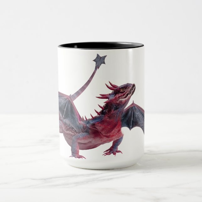 Caneca oficina de fantasia de dragões (Centro)