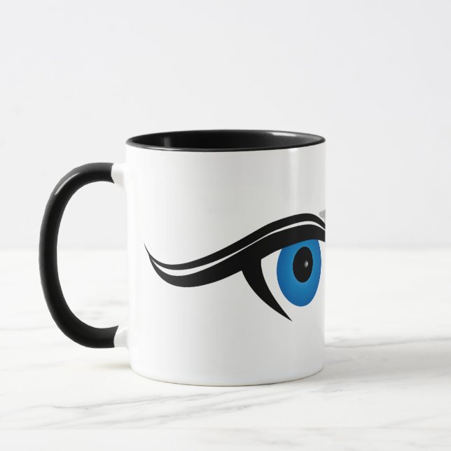 Caneca Oftalmologista Otometrista Destino Dos Olhos (Esquerda)