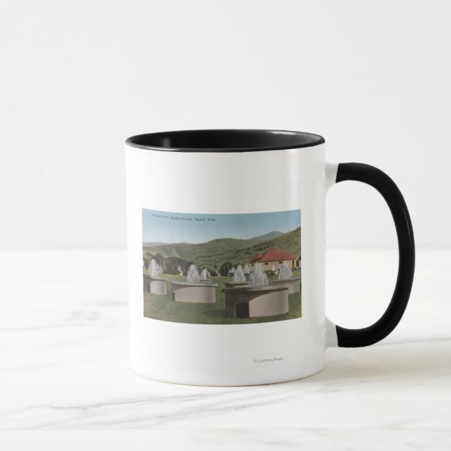 Caneca Ogden, UtahView do Artesian ParkOgden, Utah (Direita)