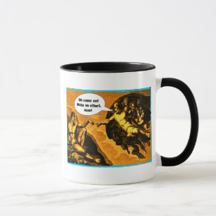 Caneca Oh aproxime-se, fazem um esforço, homem!
