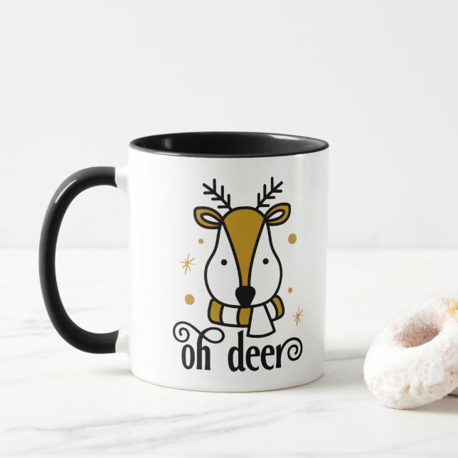 Caneca Oh Deer (Com Donut)