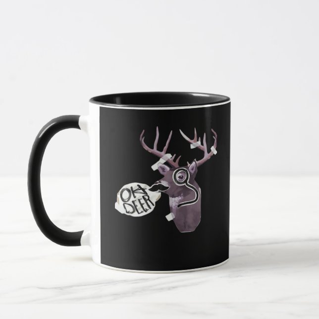 Caneca Oh Deer Creative Signature Design (Esquerda)