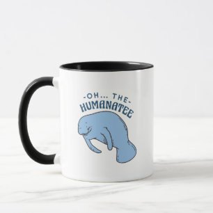 Caneca Oh, O Humano - Coisa Engraçada dos Manatés