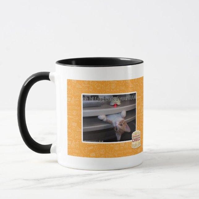 Caneca oh olá! eu promovi seu RAM (Esquerda)