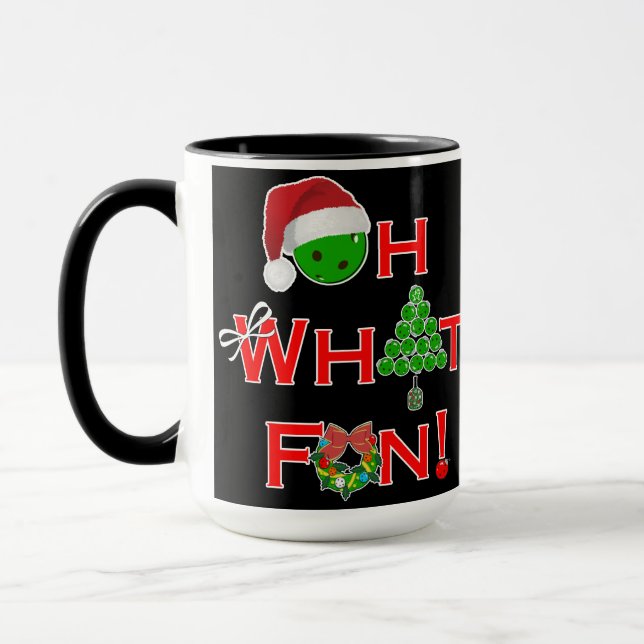 Caneca Oh, Que Bola De Natal Divertida (Esquerda)