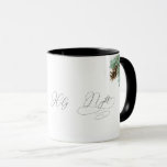 Caneca Oh Santa Noite Pine Cone e Bough Christmas<br><div class="desc">Oh Santa Noite Pine Cone & Bough Coffee Cup.</div>