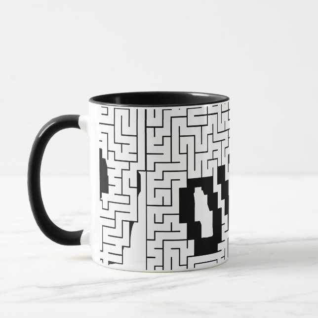 Caneca Ohio Maze Quebra-cabeça (Esquerda)