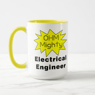 Caneca Ohm poderoso Engenheiro elétrico