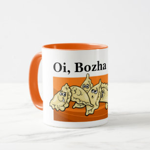 Caneca Oi Bozha Bozha Perogies Pierogies