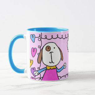 Caneca "Oi, Puppy Love"