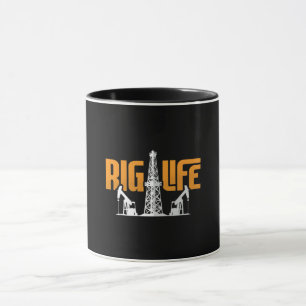 Caneca Oilfield Worker Rig Life Oil Rig Labs Rig Roucla