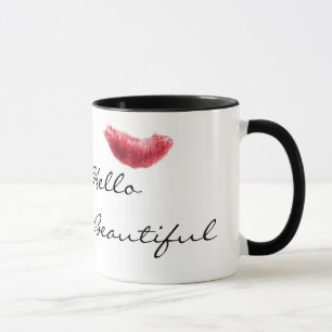 Caneca olá! bonito