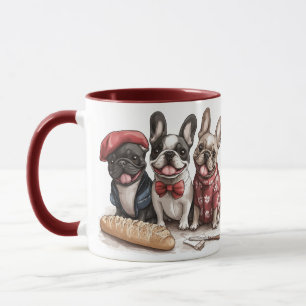 Caneca Olá Bulldogs Franceses