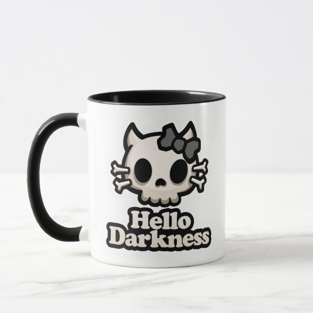 Caneca Olá Escuridão (Esquerda)