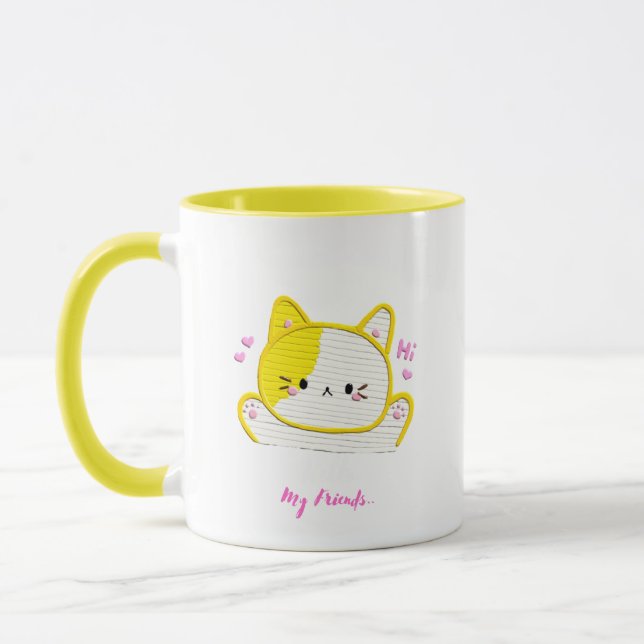 Caneca Olá, Gatinho Mug (Esquerda)